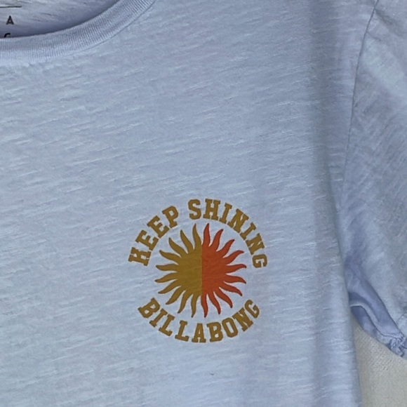 Billabong Keep Shining Purple T-Shirt - Picture 2 of 5